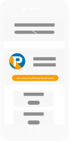 illustration of site on mobile